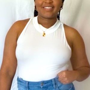 White Tease Bodysuit